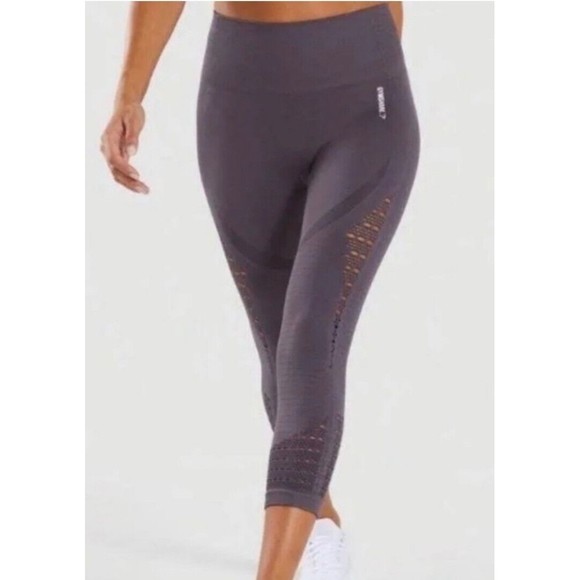 GYMSHARK Energy Lavender Slate Color Seamless Women's Size XS *EUC* - Picture 2 of 8